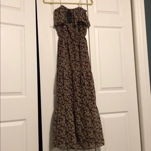 NWT JOA strapless maxi dress  xs